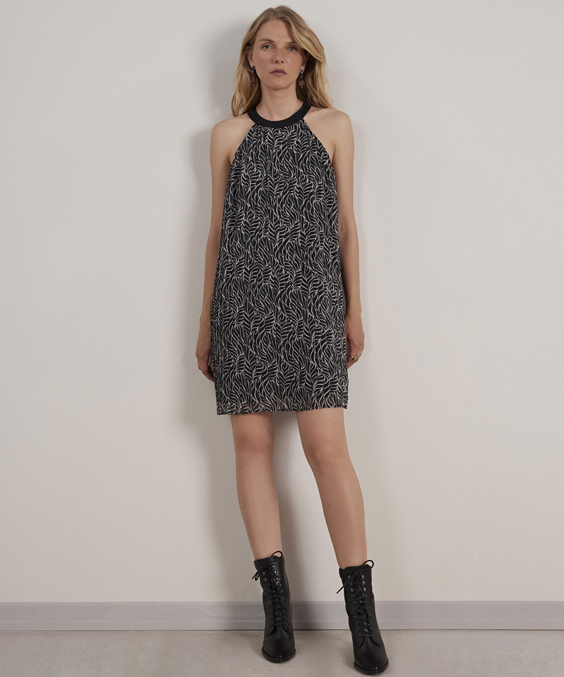Halter Yaka Elbise
