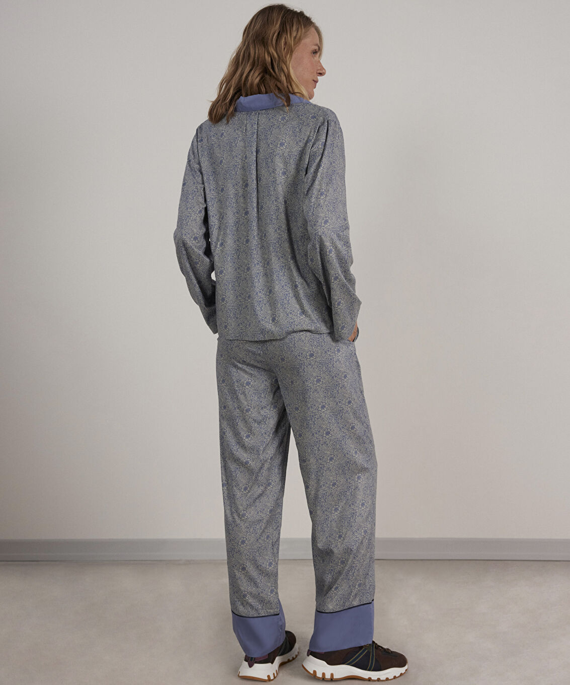 Kontrast Detaylı Pijama Altı