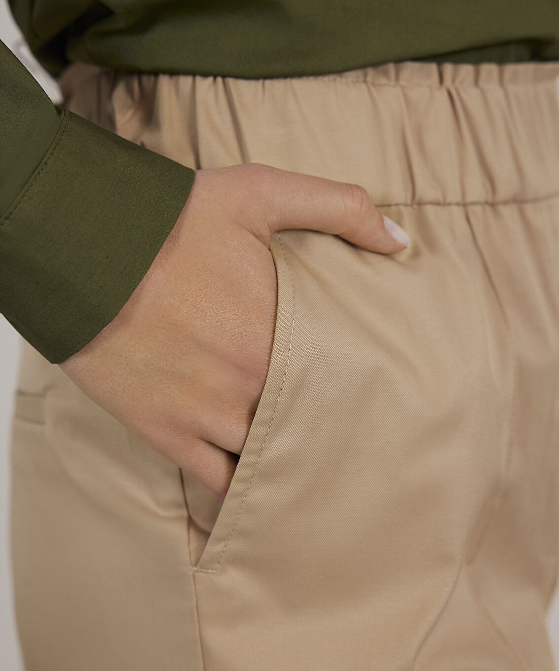 Beli Lastikli Pantolon