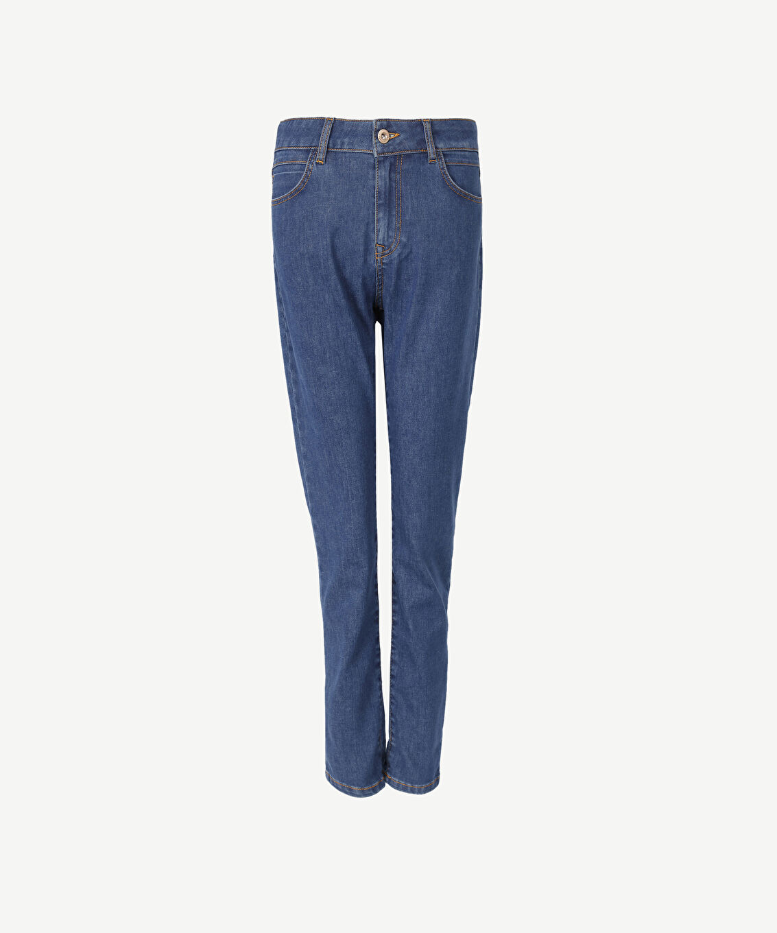 SKINNY FIT CEP DETAYLI DENİM PANTOLON