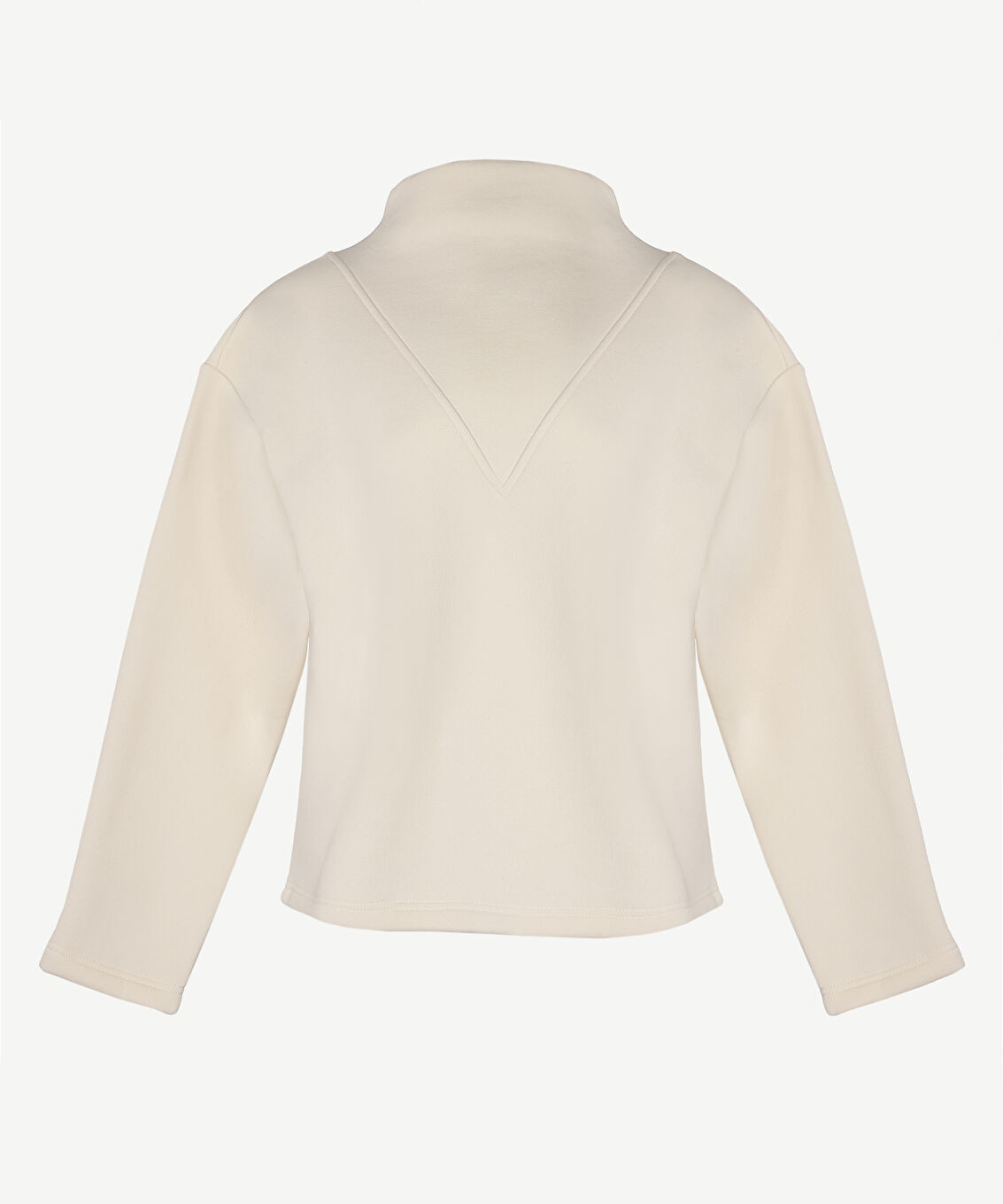 Yaka Detaylı Sweatshırt