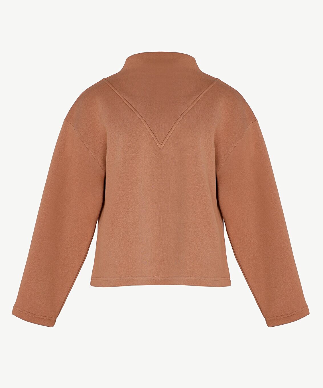 YAKA DETAYLI SWEATSHIRT