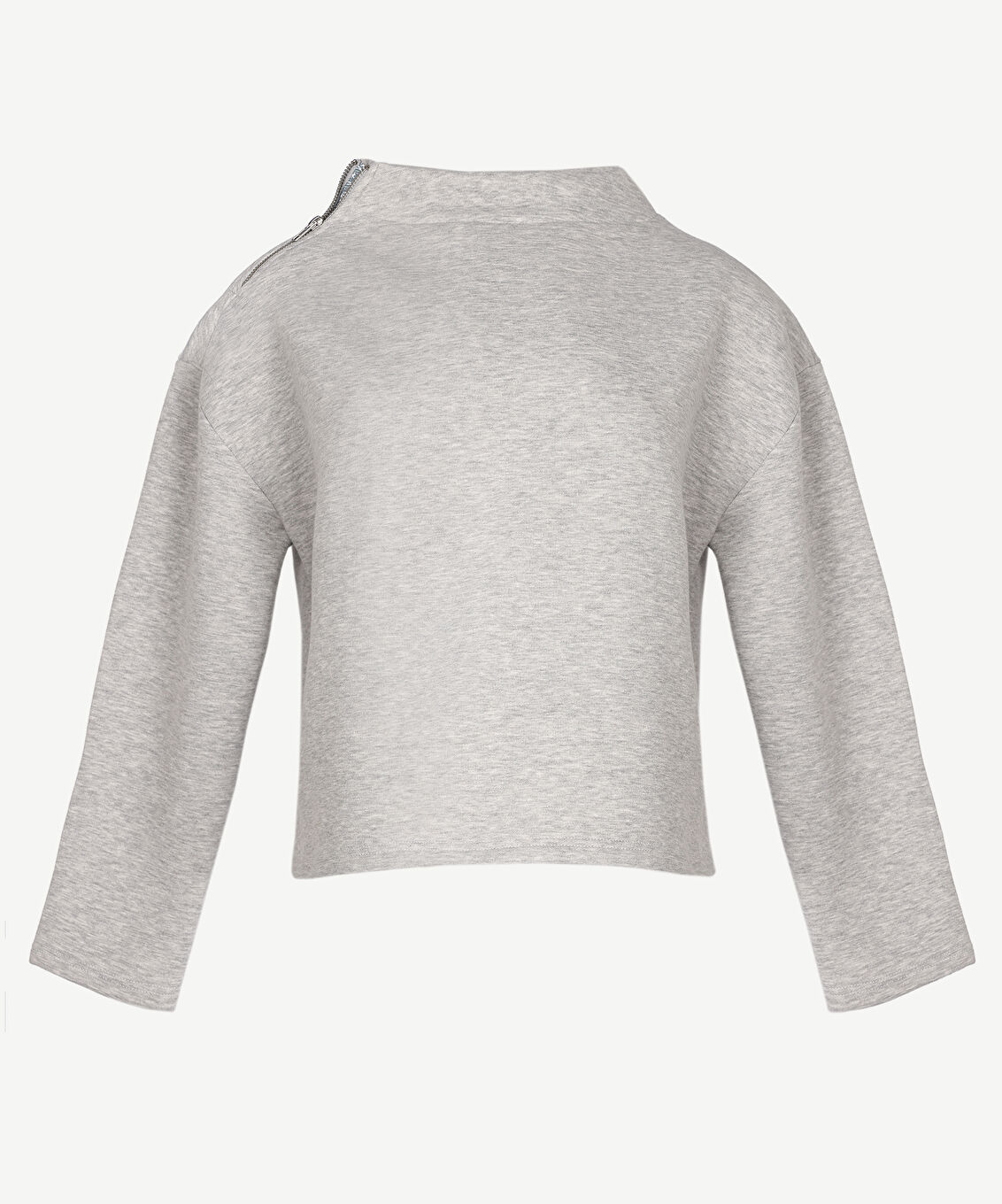 Omuz Detaylı Sweatshırt