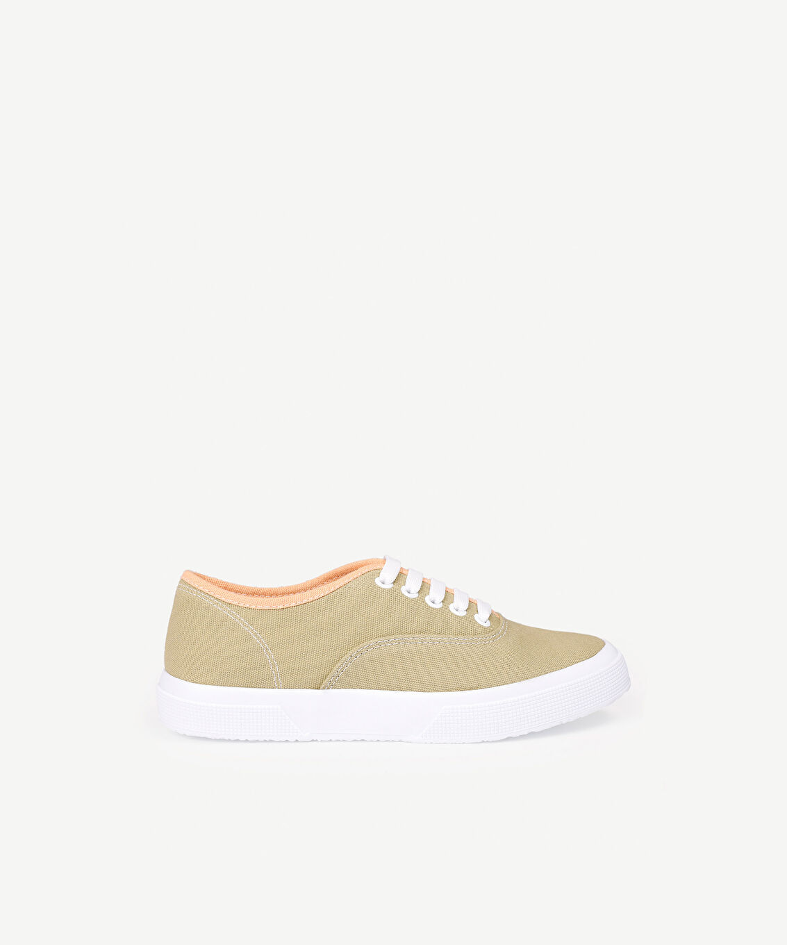 DÜZ RENK KUMAŞ SNEAKER