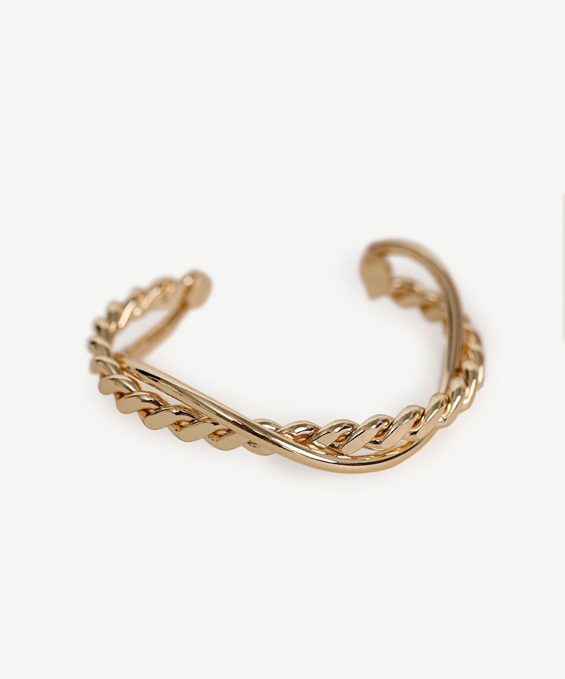 İKİ SIRA GOLD CUFF