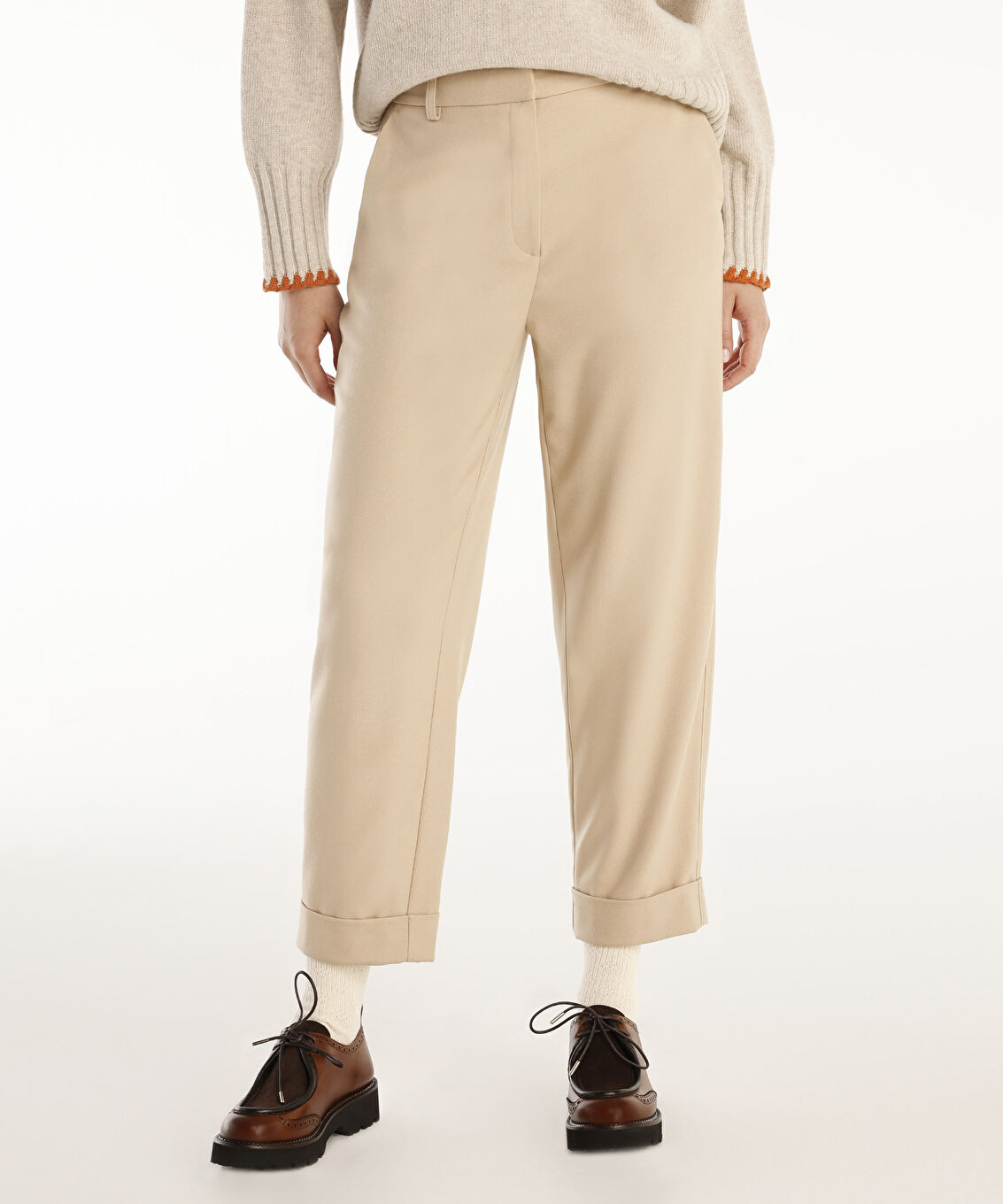 Paça Detaylı Pantolon
