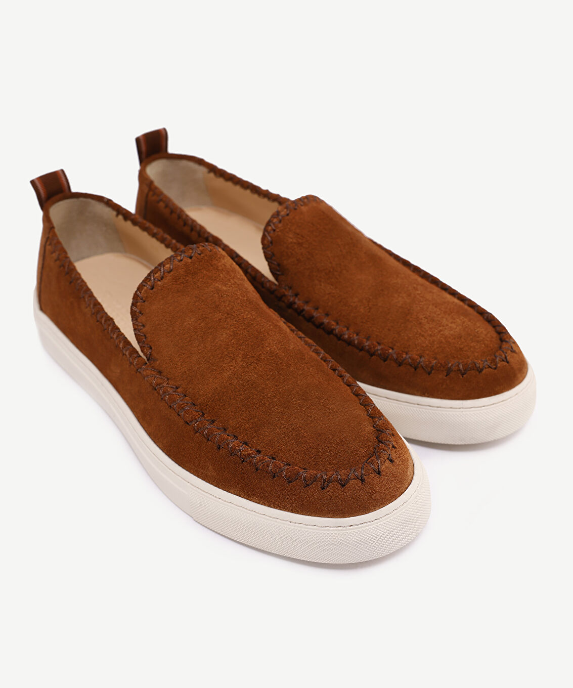 Saraç Detaylı Deri Loafer