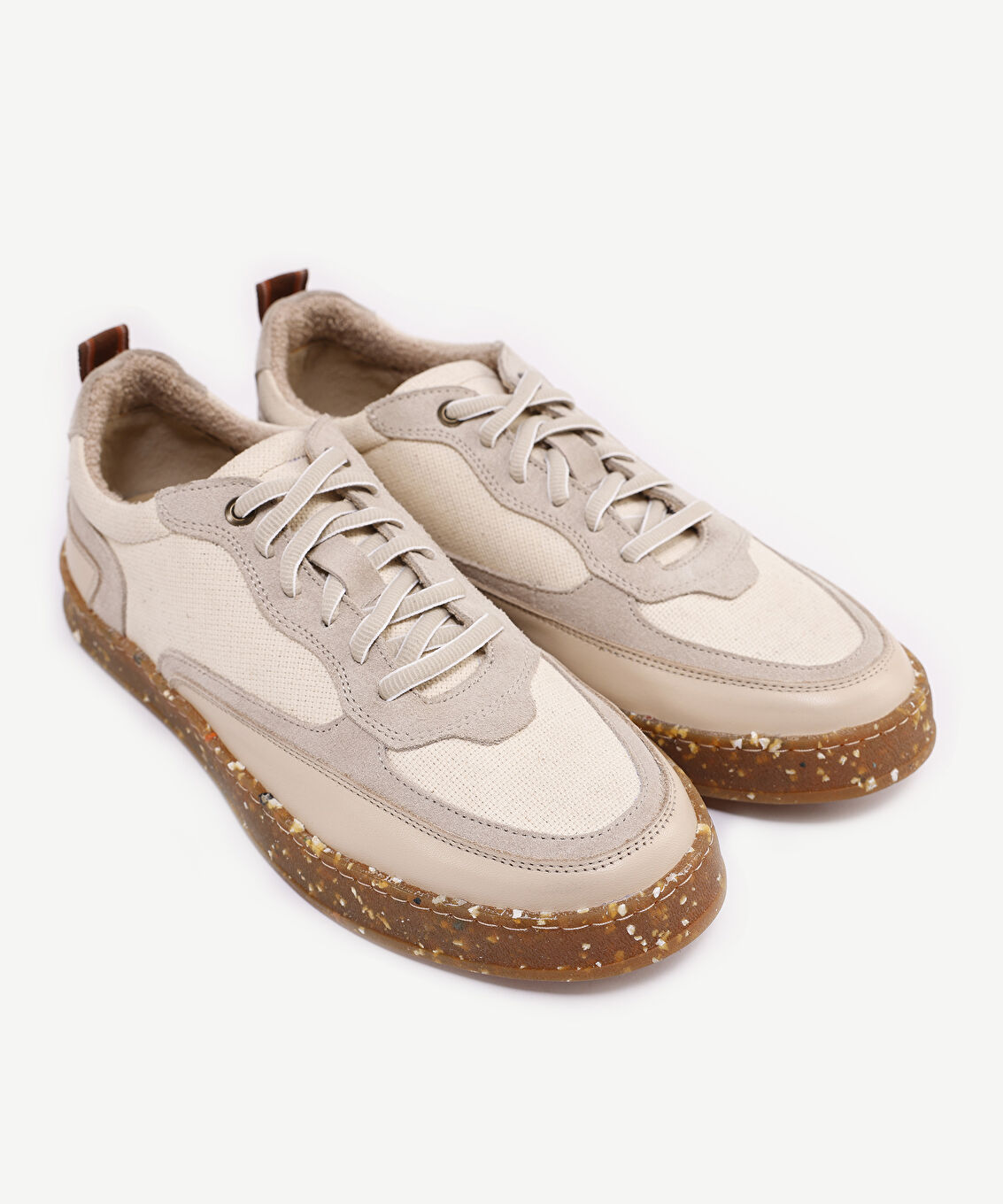 DERİ KETEN SNEAKER