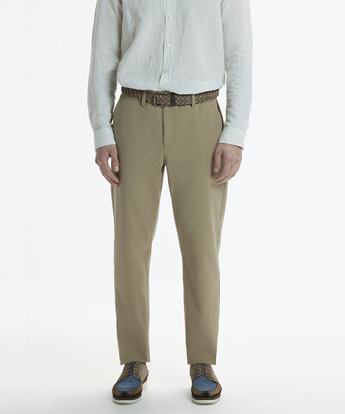 Straight Fit Boru Paça Pantolon