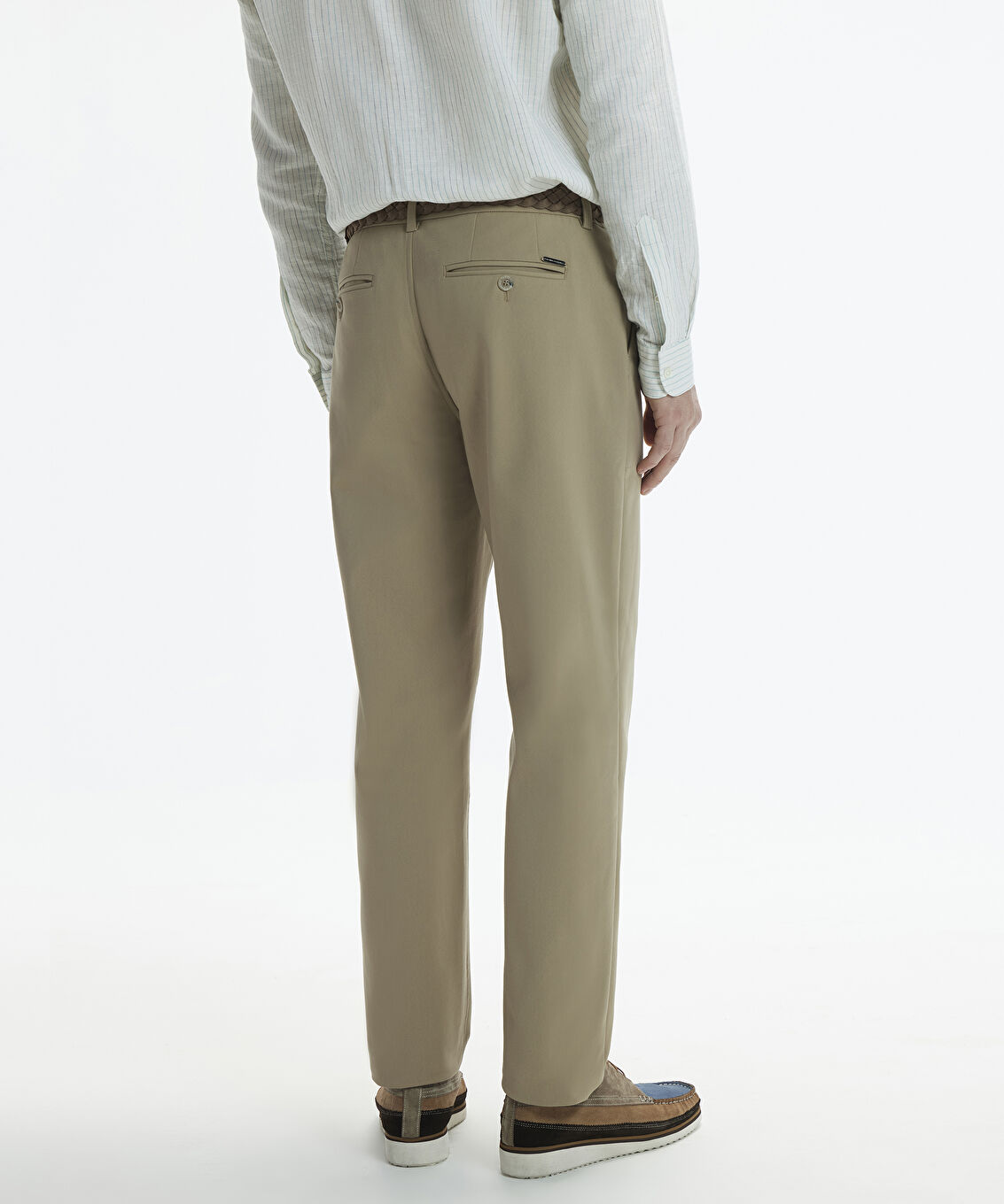 Straight Fit Boru Paça Pantolon