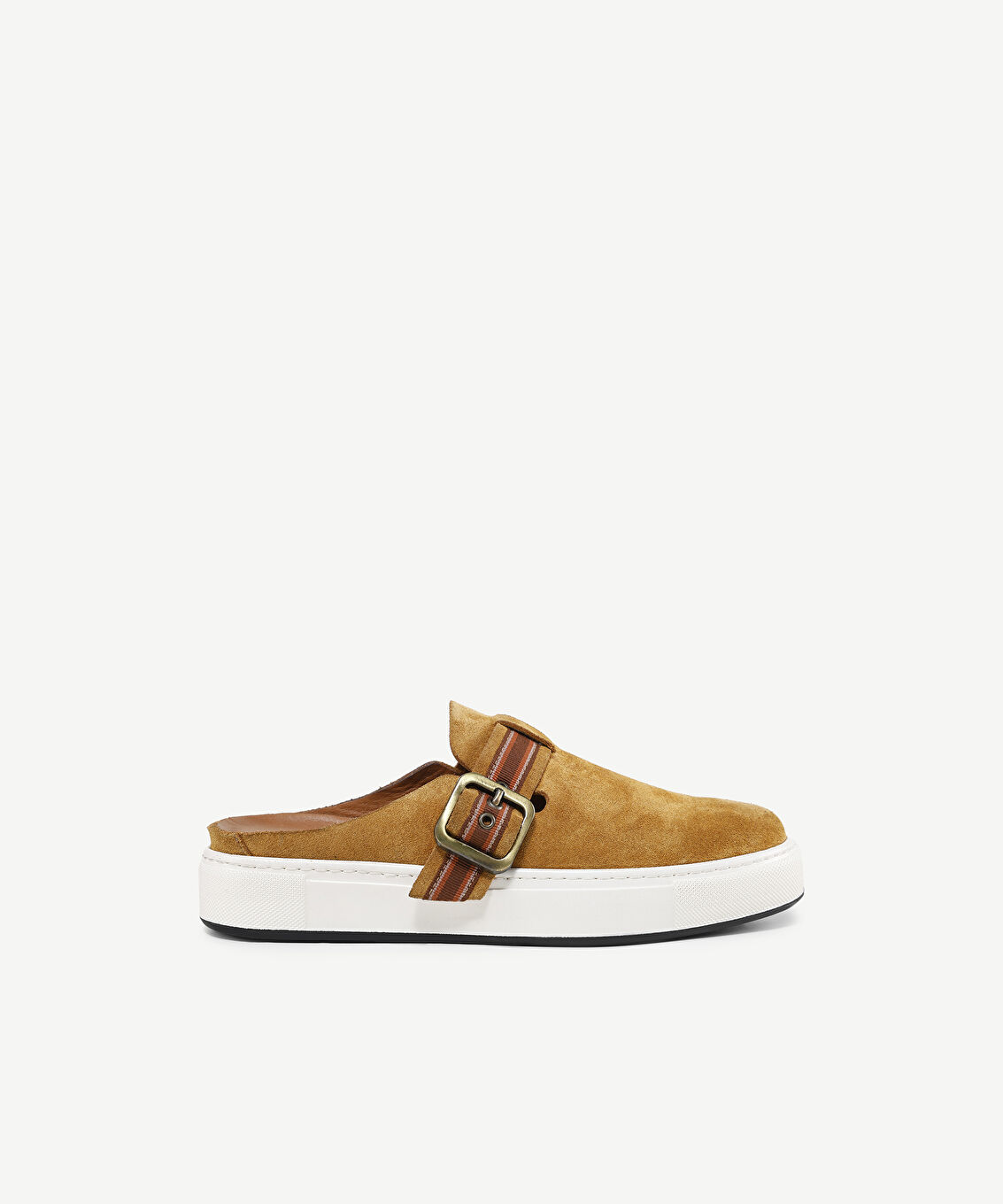 ARKASI AÇIK DERİ SNEAKERS