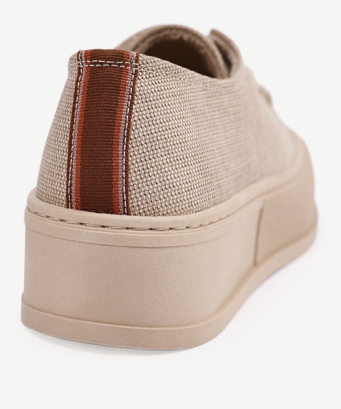 Deri Astarlı Kanvas Sneakers