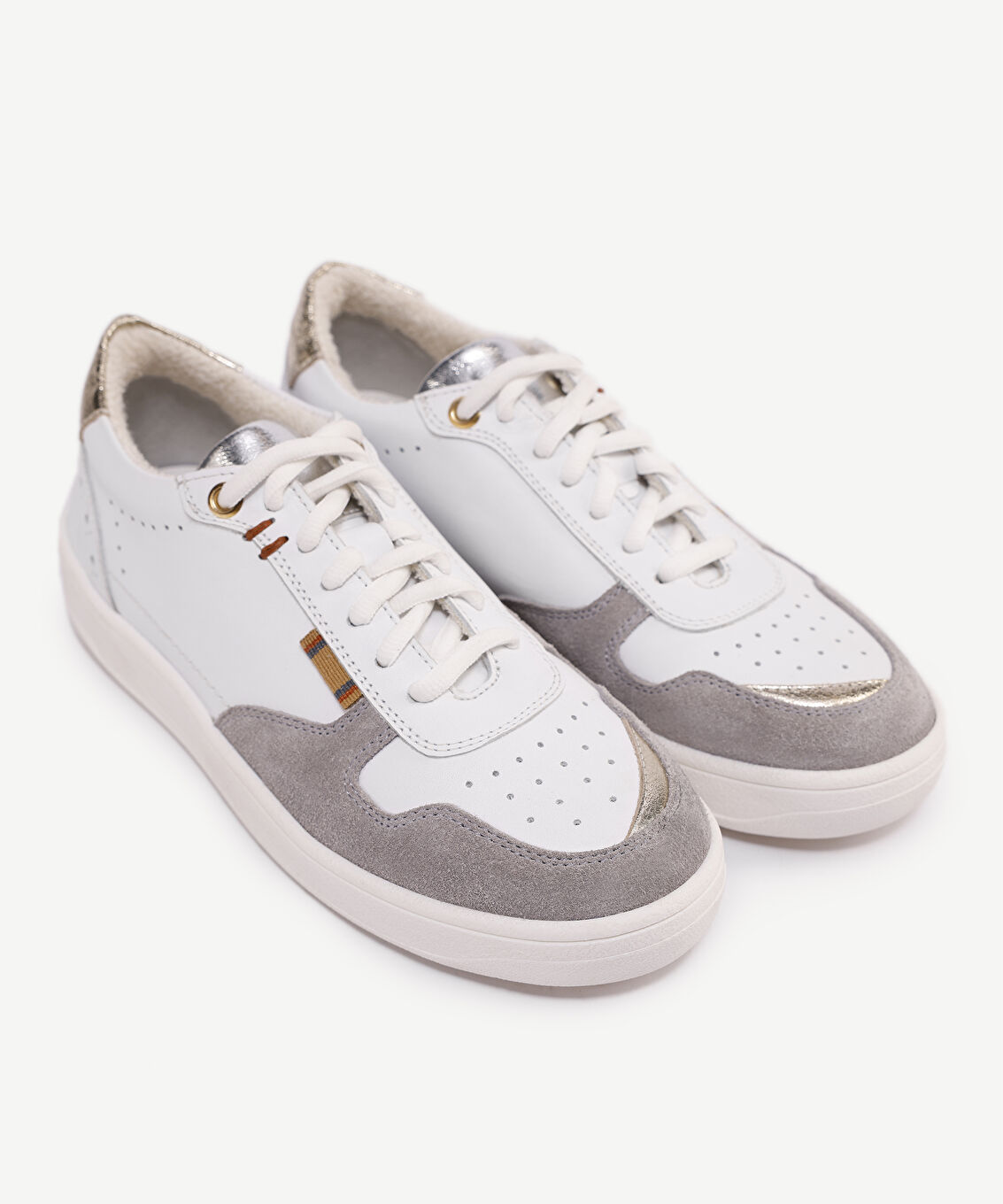 Retro Deri Sneakers