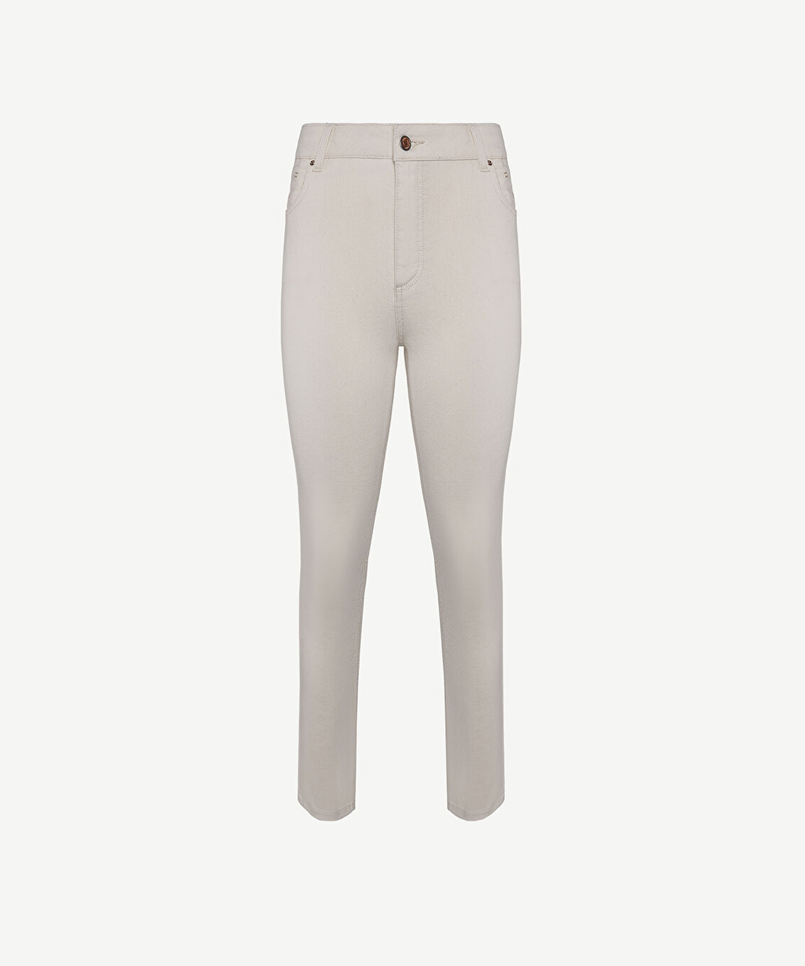 Skinny Fit Non Denim Pantolon