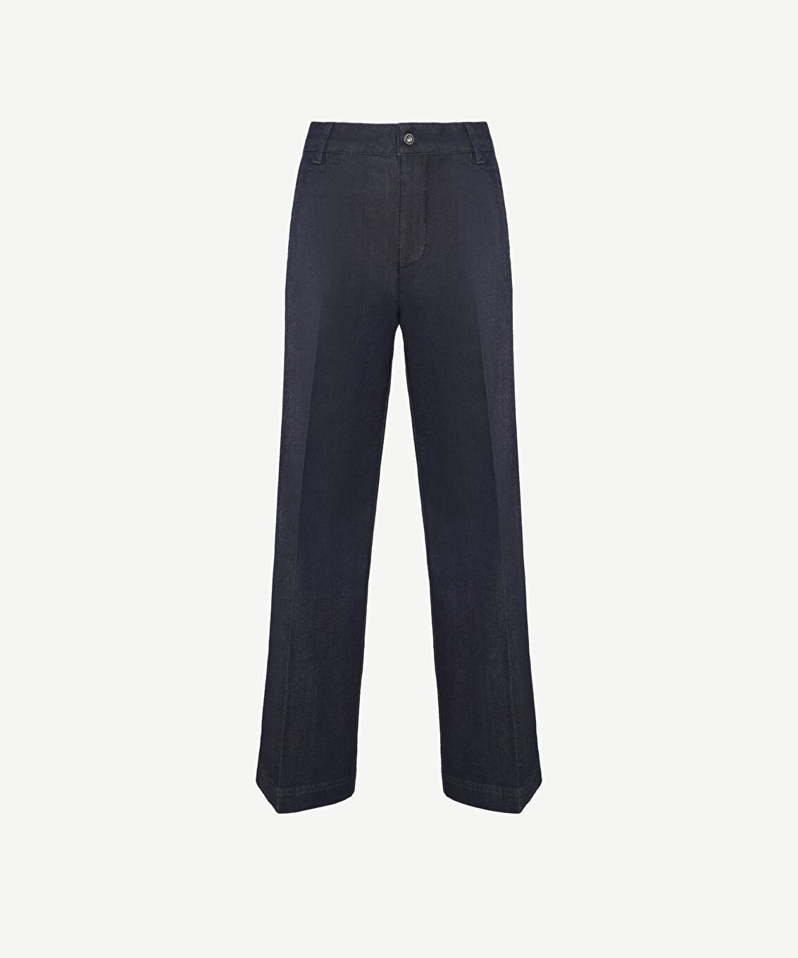Geniş Paca Denim Pantolon