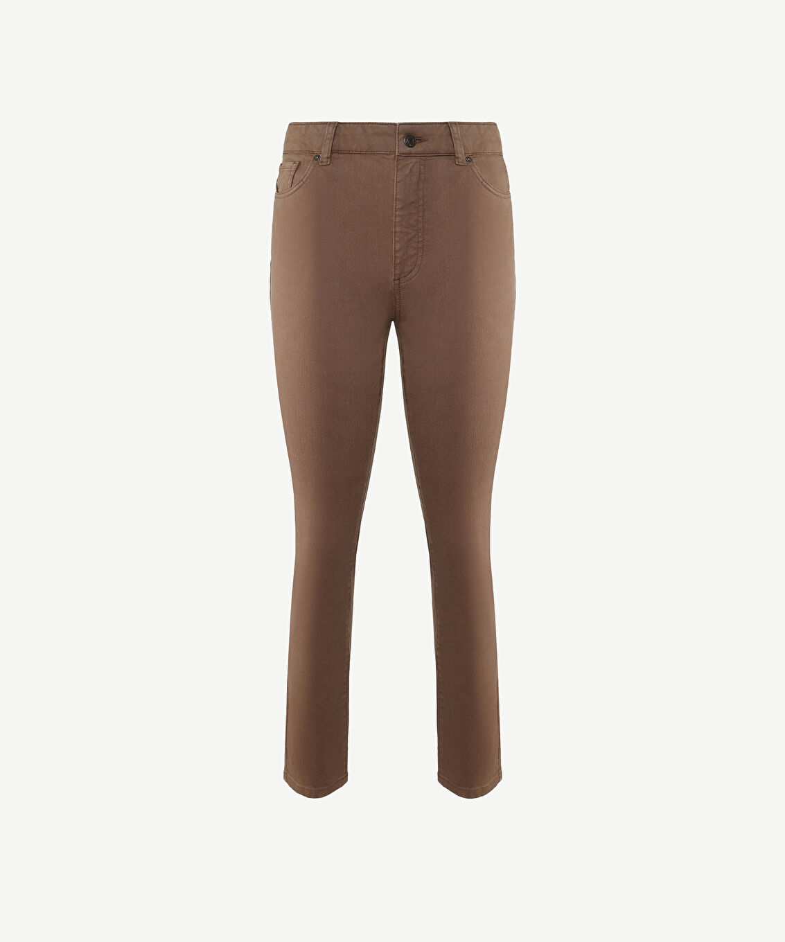 Skinny Fit Non Denim Pantolon