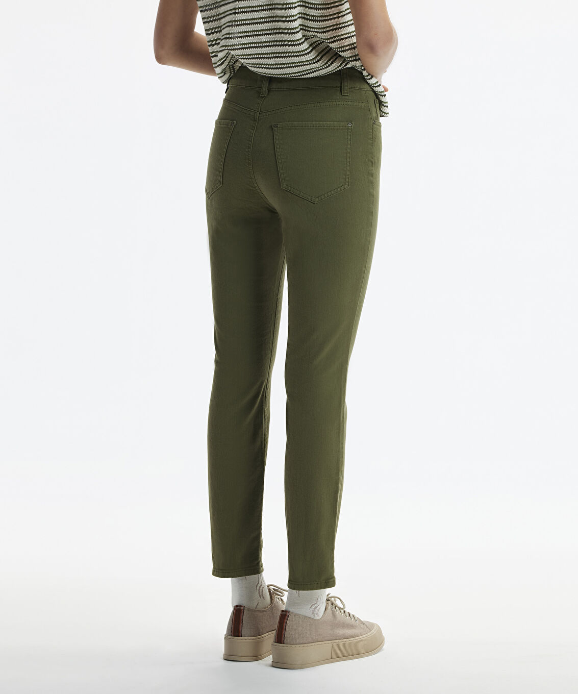 Skinny Fit Non Denim Pantolon