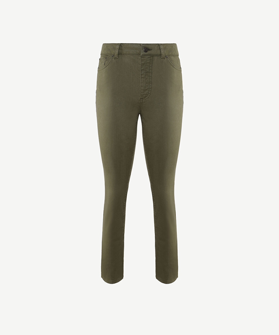 Skinny Fit Non Denim Pantolon