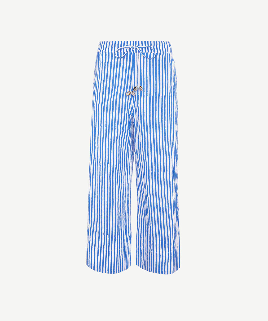 Culotte Fit Beli Bağlamalı Pantolon
