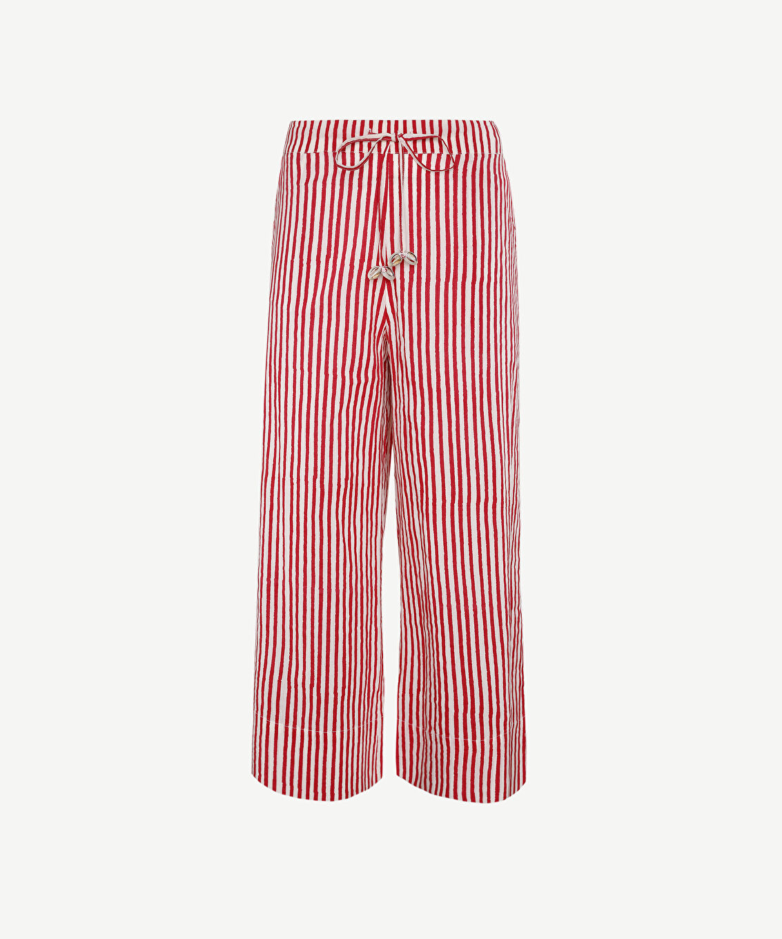Culotte Fit Beli Bağlamalı Pantolon