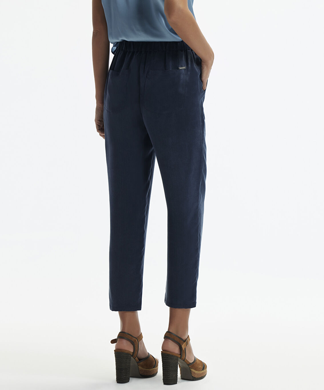 Dar Paça Cropped Pantolon