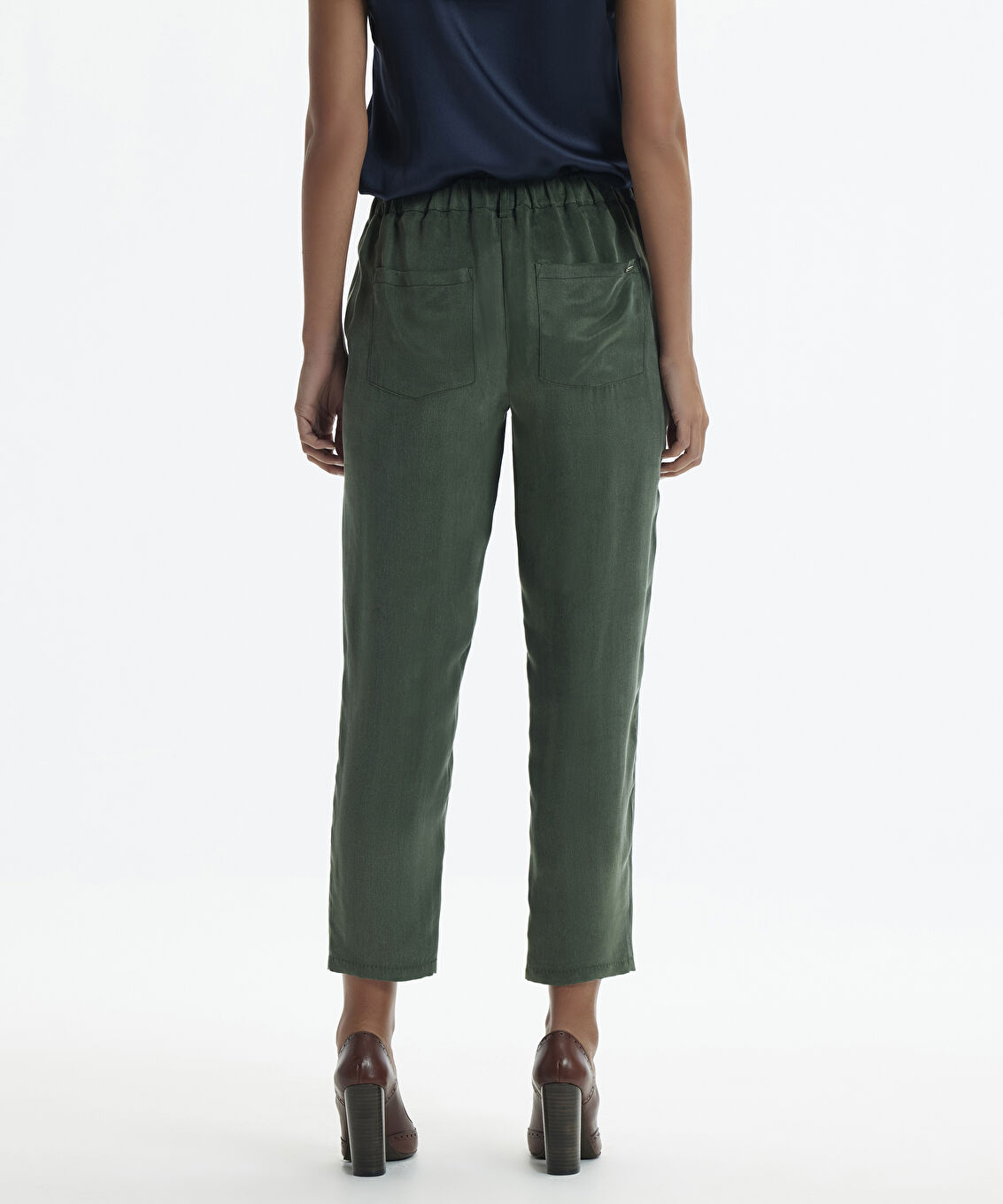Dar Paça Cropped Pantolon