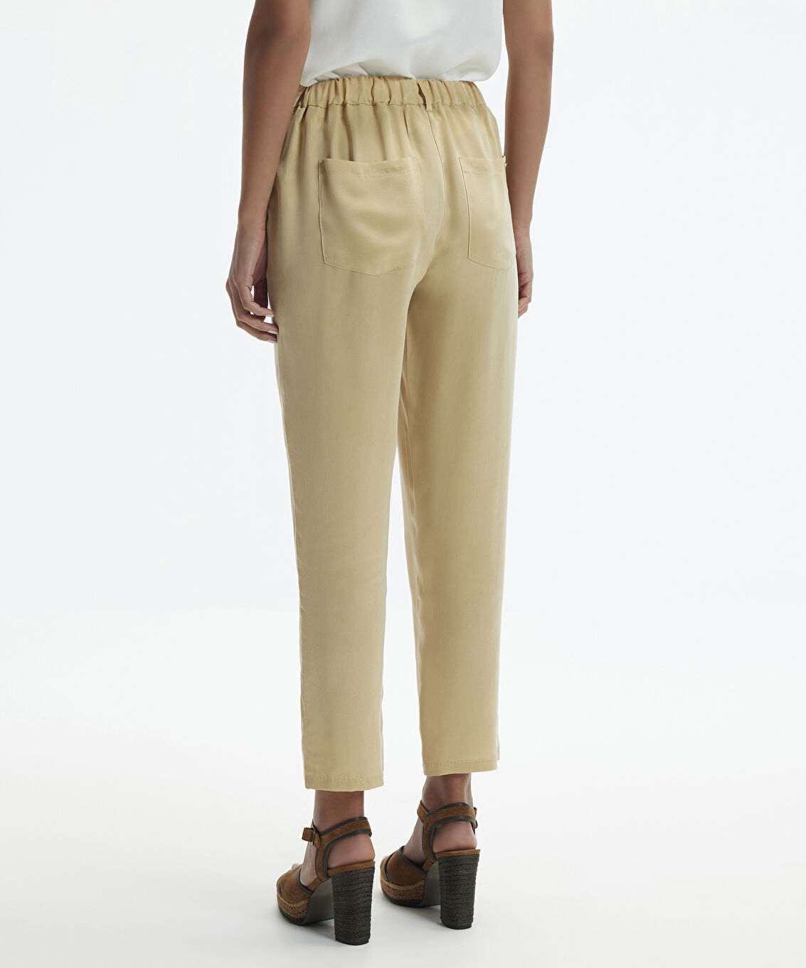 Dar Paça Cropped Pantolon