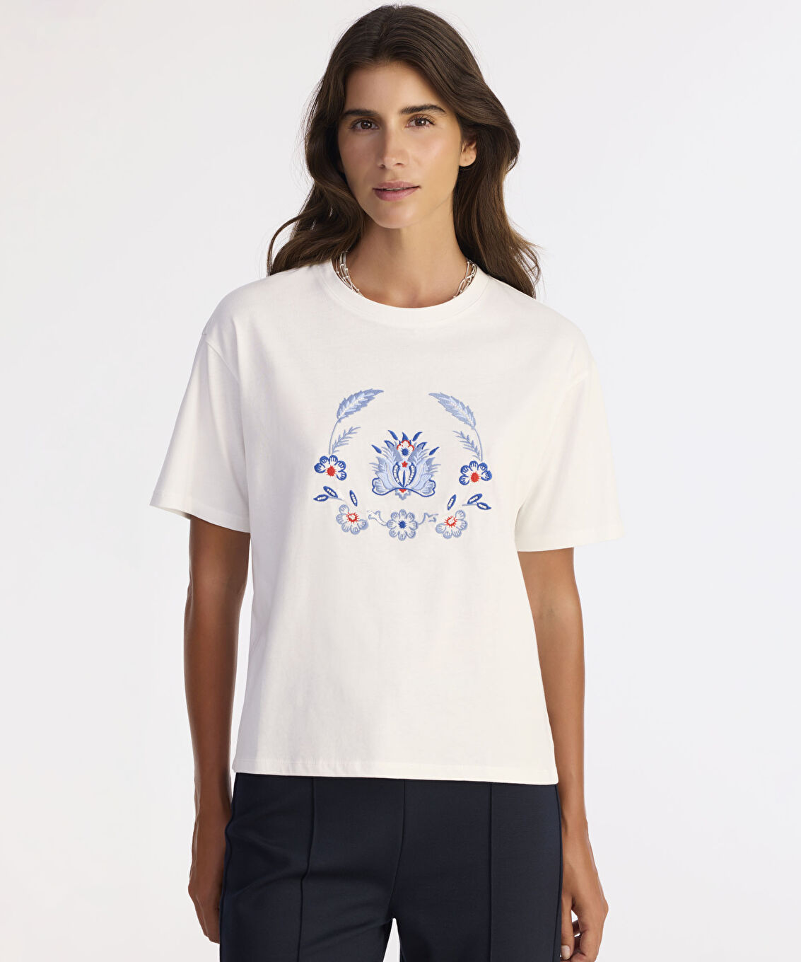 Regular Bisiklet Yaka Kısa Kol T-shirt