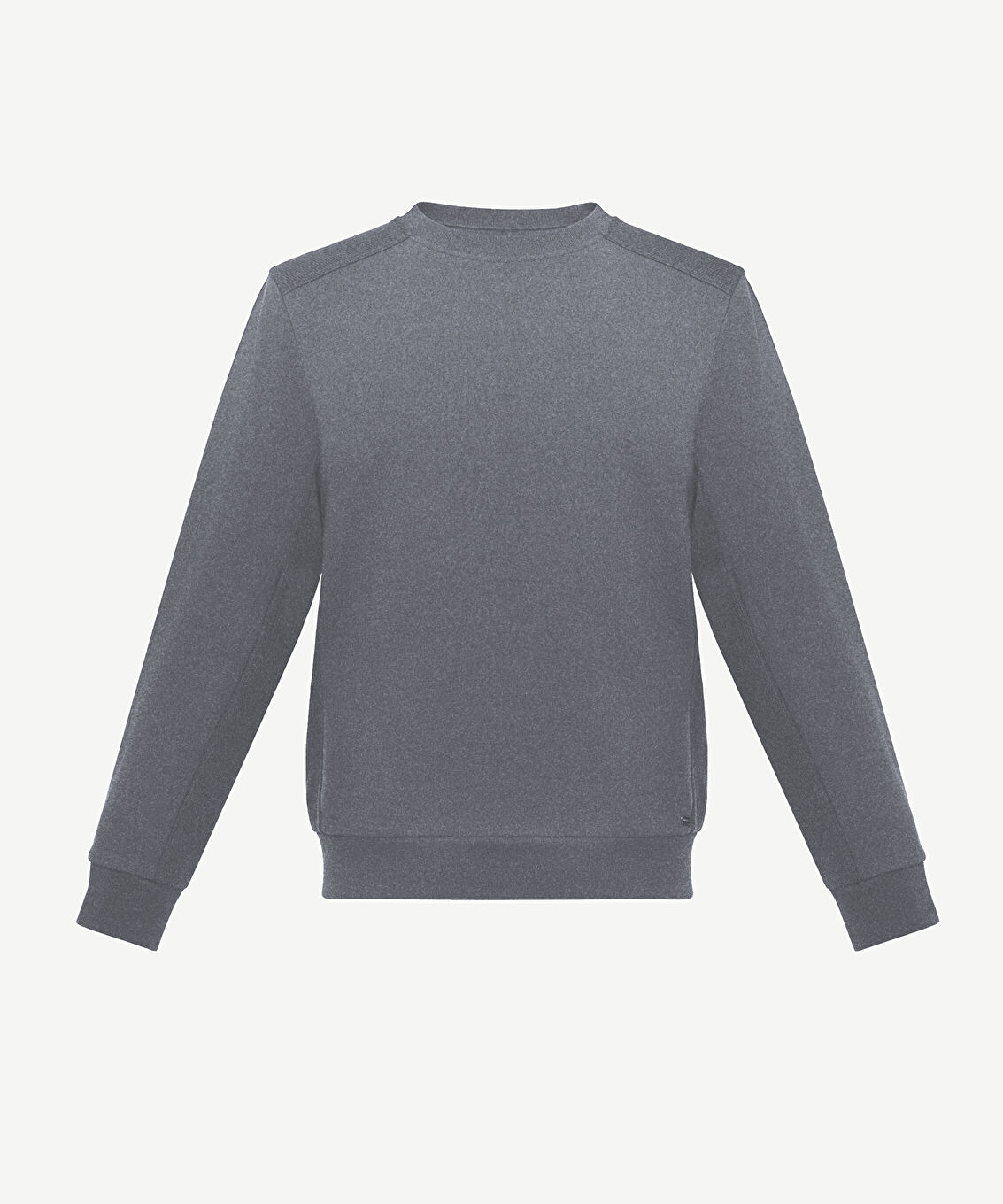 Triko Detaylı Sweatshirt