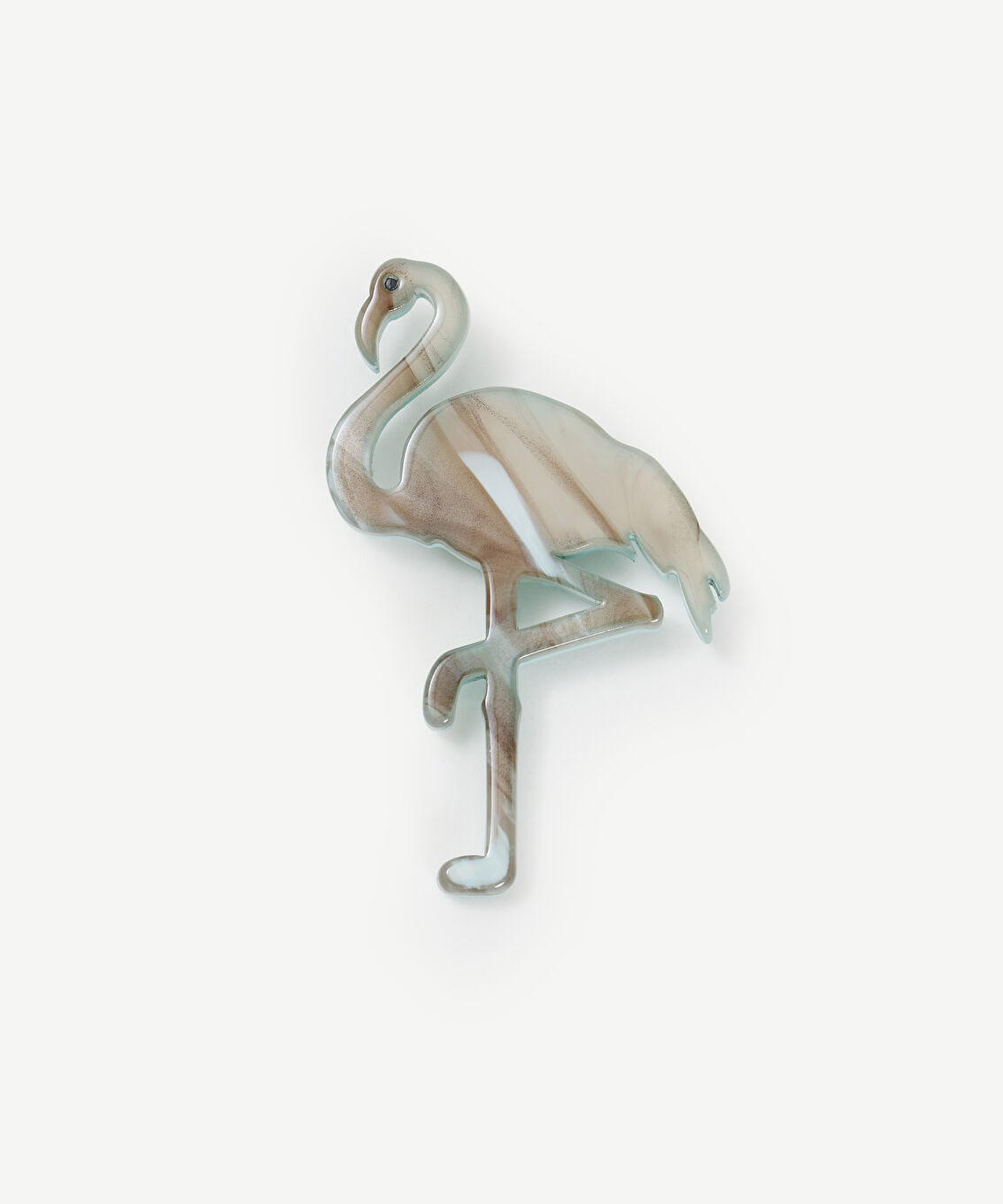 Flamingo Figürlü Broş