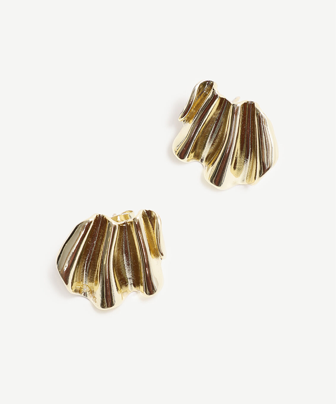 Dokulu Gold Küpe