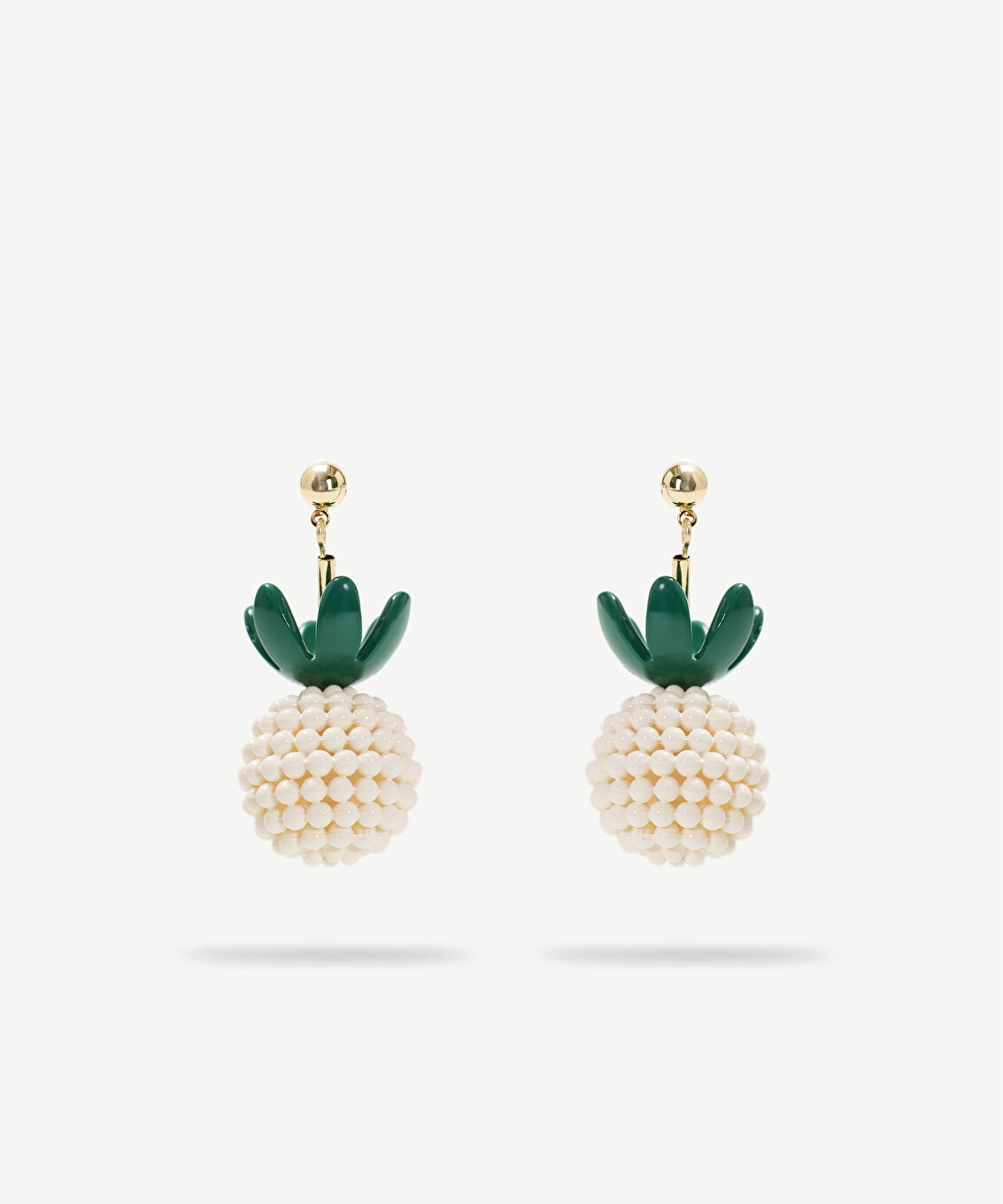 Ananas Figürlü Küpe