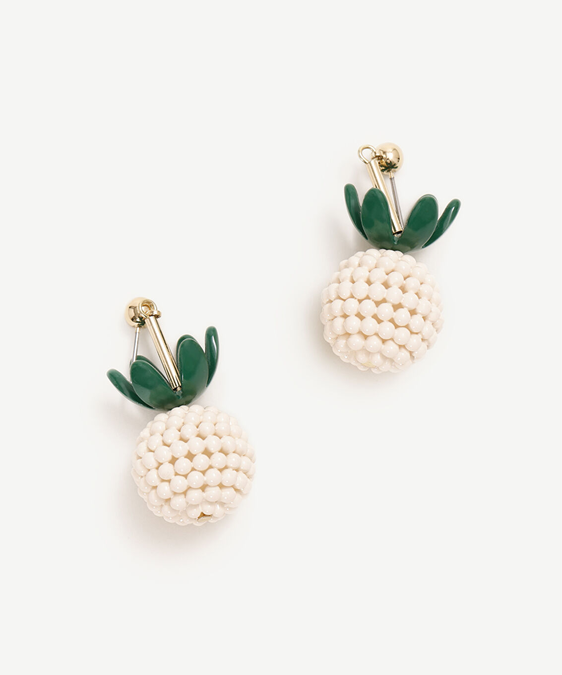 Ananas Figürlü Küpe