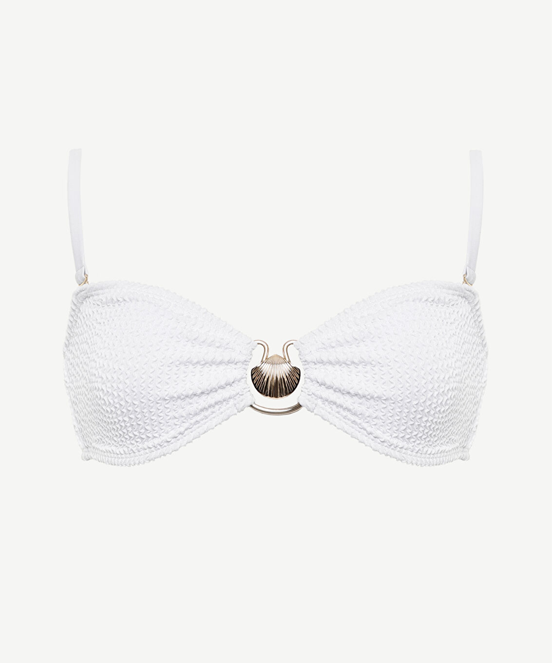 Yaka Detaylı Bikini Üst