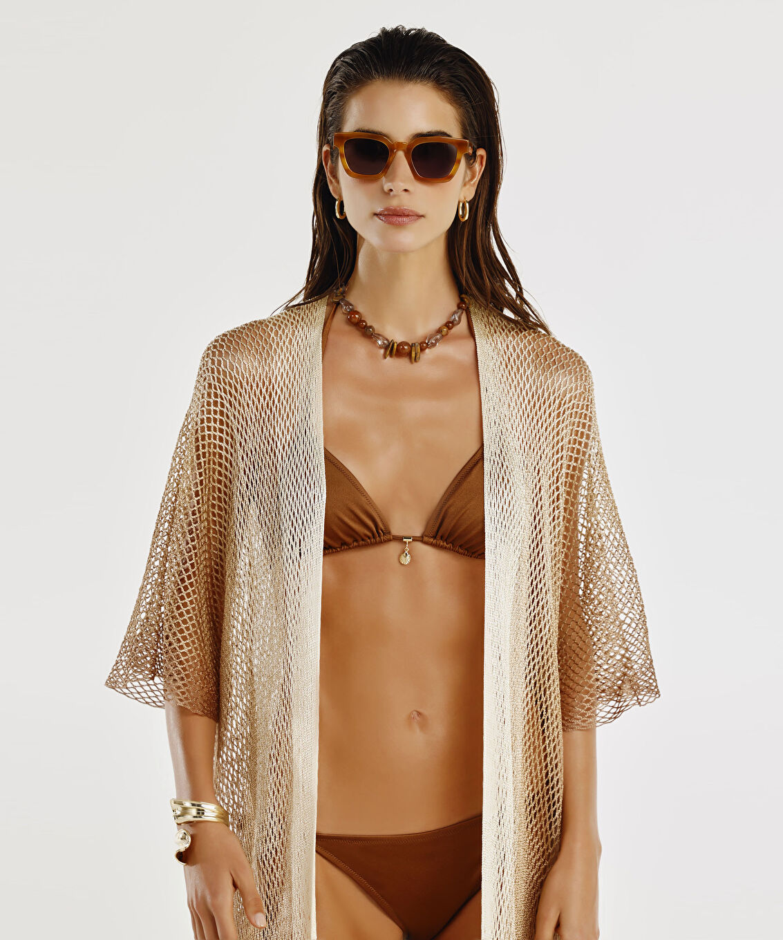 Püskül Detayli Beachwear Tunik