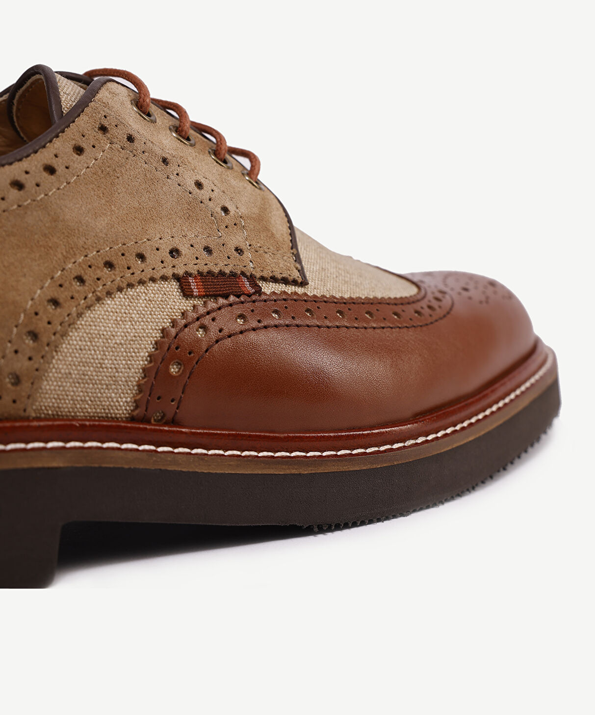 Yargıcı Taba Oxford Bağlı Ayakkabı 24YEAY4462X05744 | Yargıcı