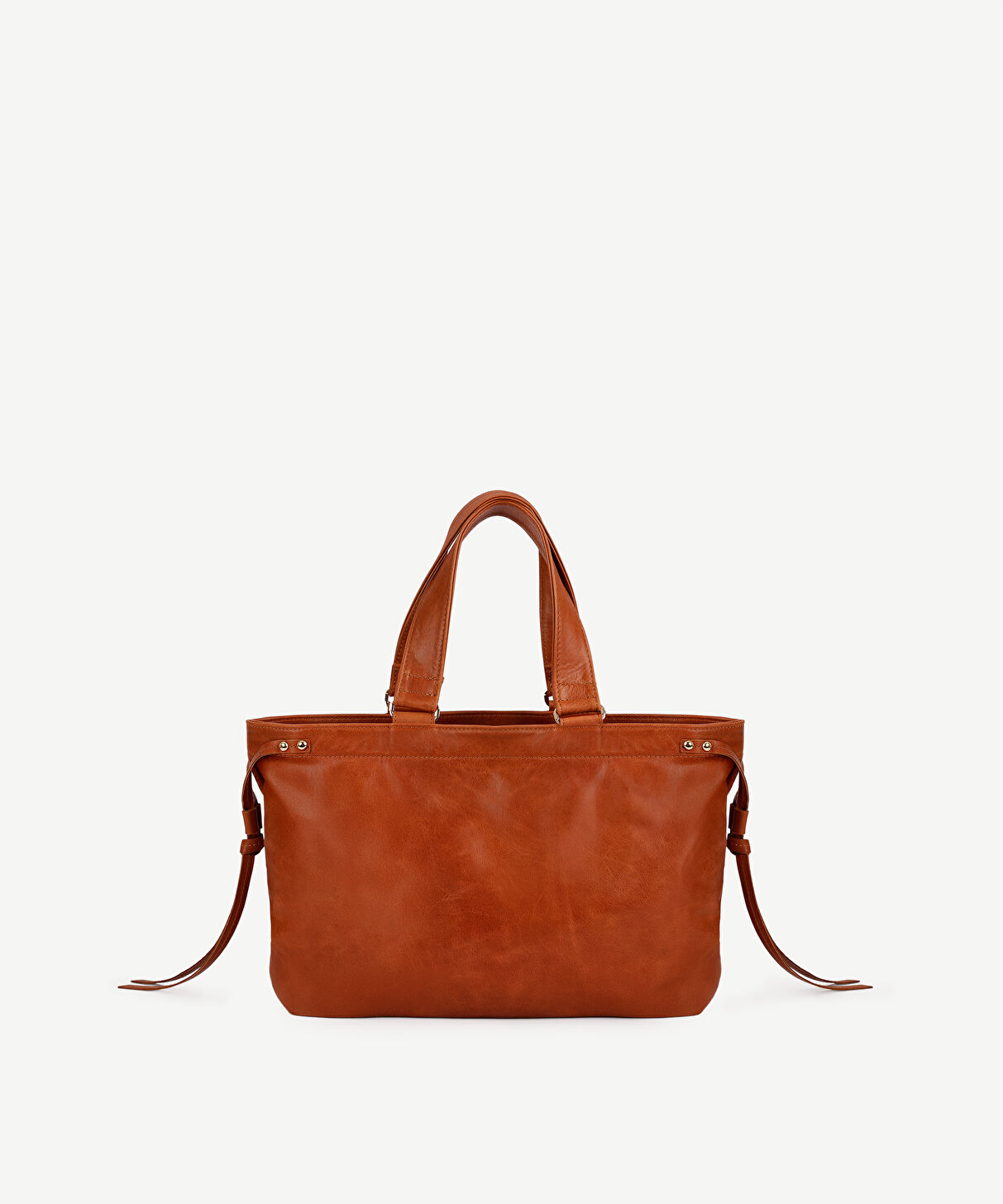 Yargıcı Taba Kolon Detaylı Deri Omuz Çanta 25KKCN3076X057ST | Yargıcı