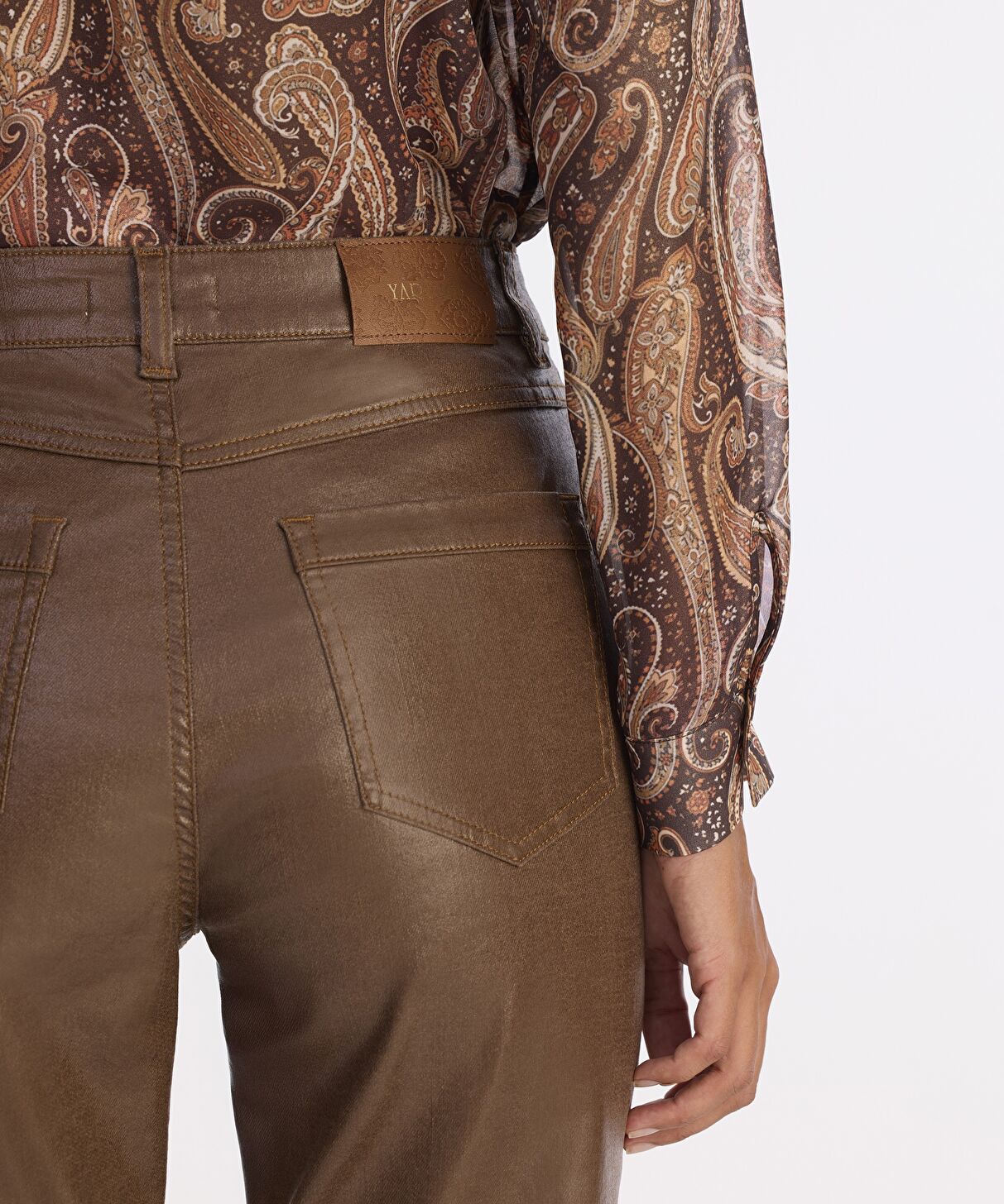 Yargıcı Kahverengi Düz Normal Bel Pantolon 25KKPN3079X00334 | Yargıcı