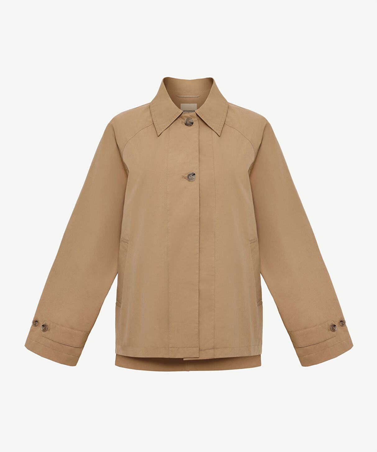 Yargıcı Kahverengi Reglan Kol Ceket 25YKCK5007X062S | Yargıcı