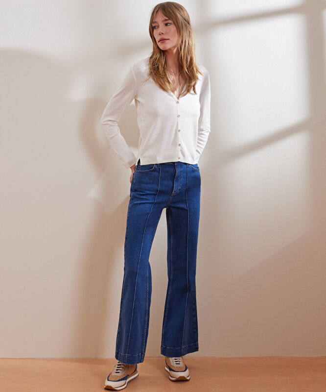 Bol Paça Denim Pantolon