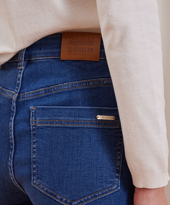 Bol Paça Denim Pantolon