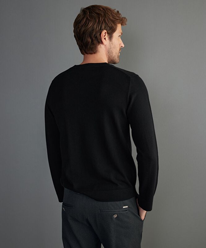 Erkek Bisiklet Yaka Triko