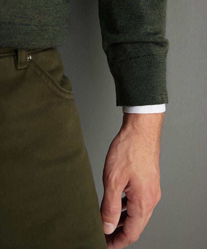 Erkek Bisiklet Yaka Triko