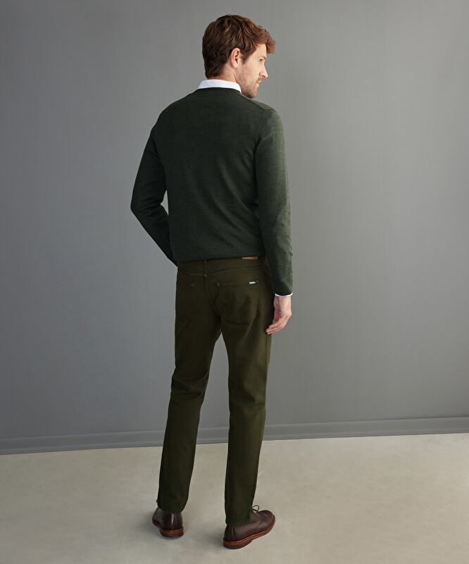 Erkek Bisiklet Yaka Triko