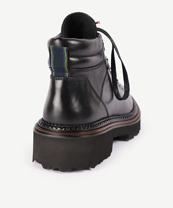 Hafif Tabanlı Deri Kar Botu