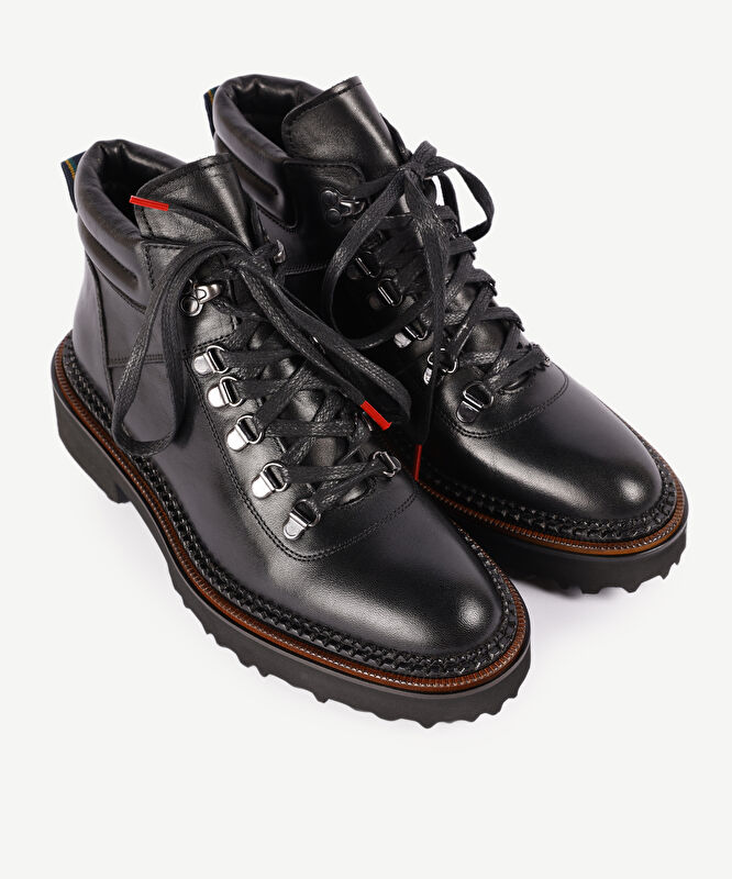 Hafif Tabanlı Deri Kar Botu