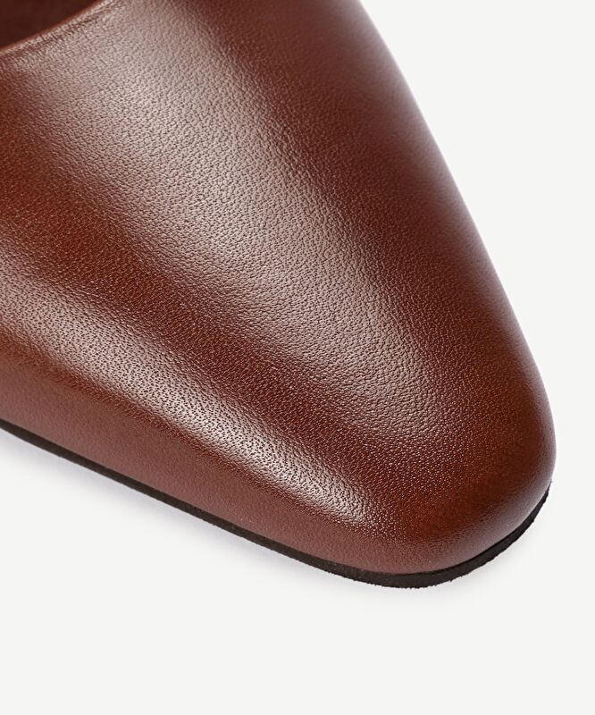 Deri Topuklu Ayakkabı