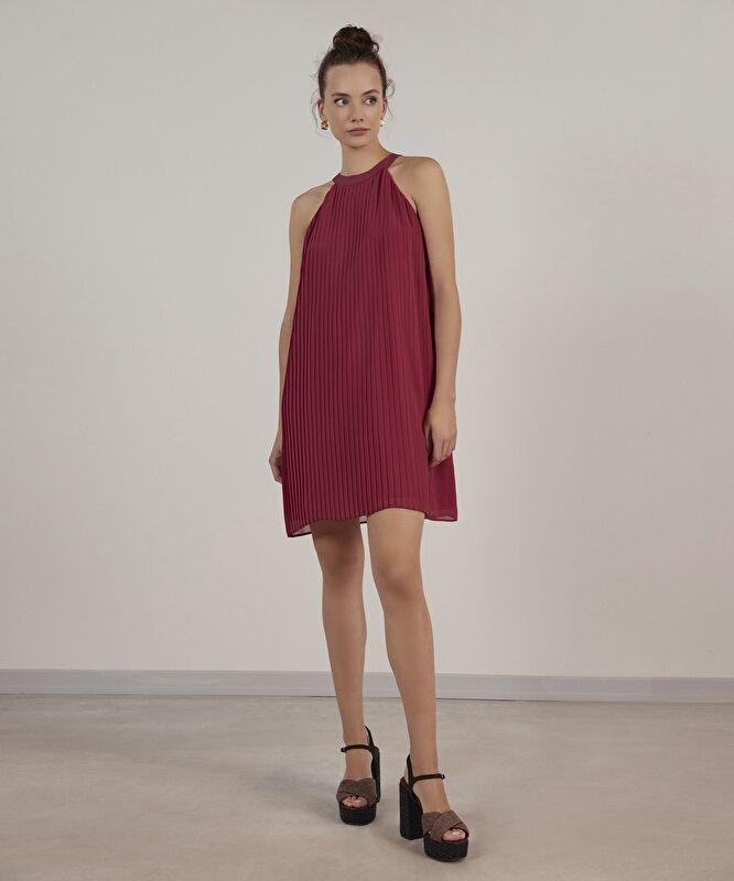 Halter Yaka Elbise