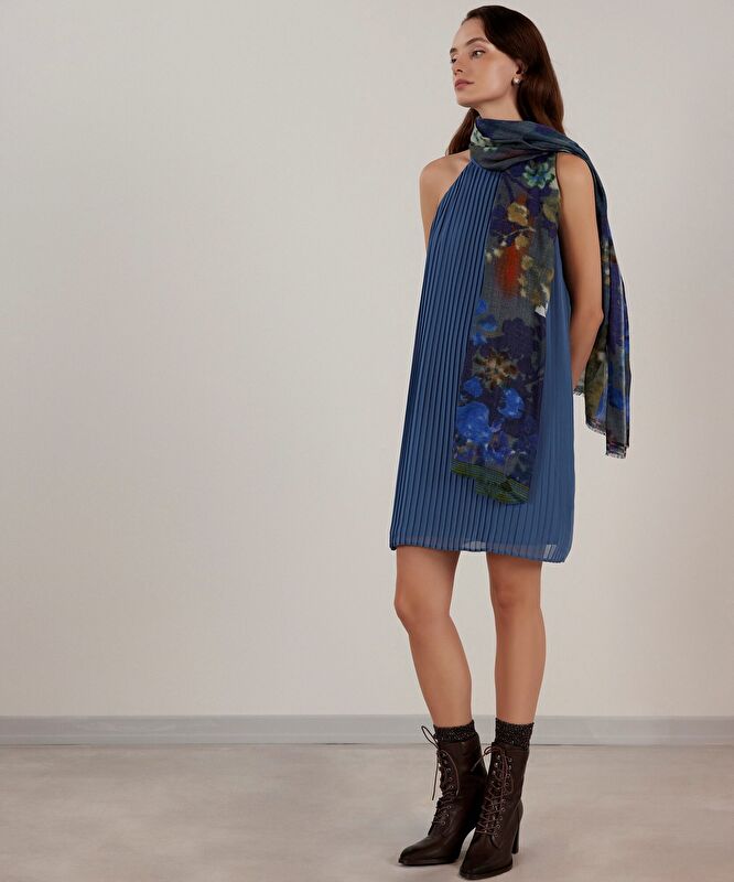Halter Yaka Elbise