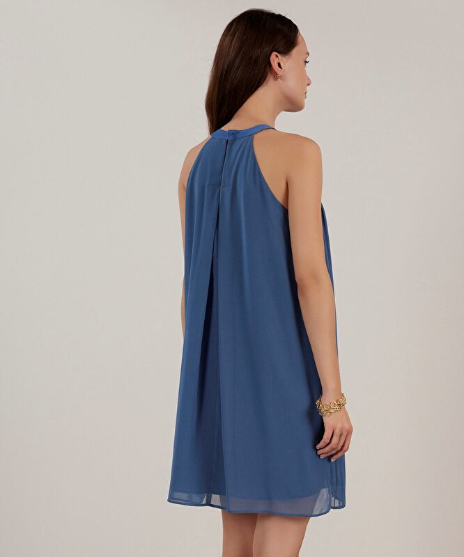 Halter Yaka Elbise